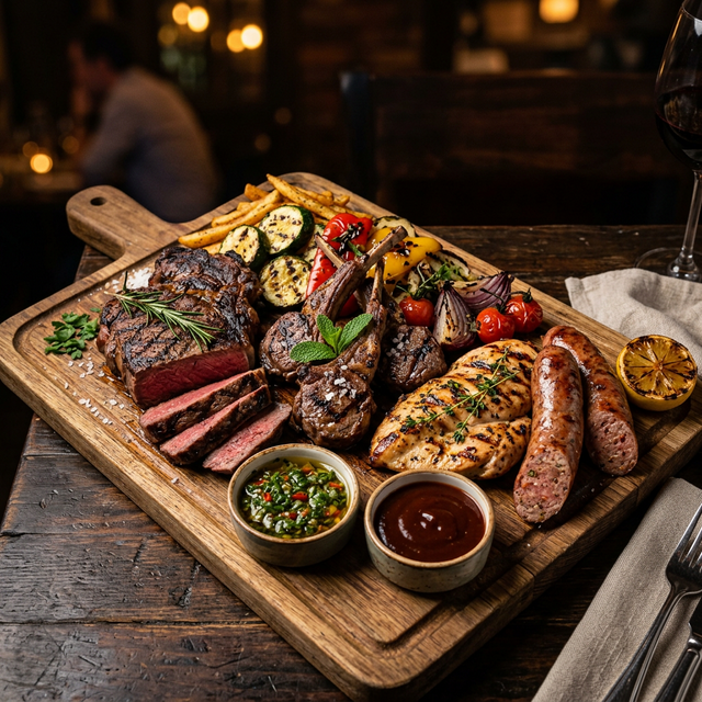 TinGrill Mixed Grill Platter